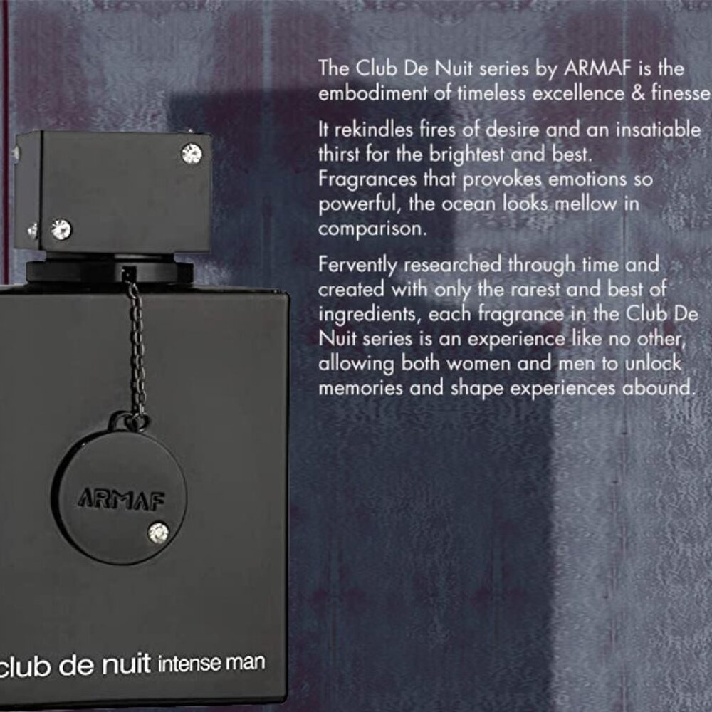 Armaf Club De Nuit Intense Man Eau De Toilette, 3.6 Ounce - Picture 4 of 4